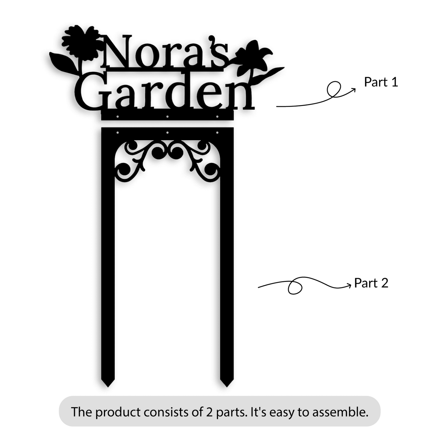 Custom Garden Sign