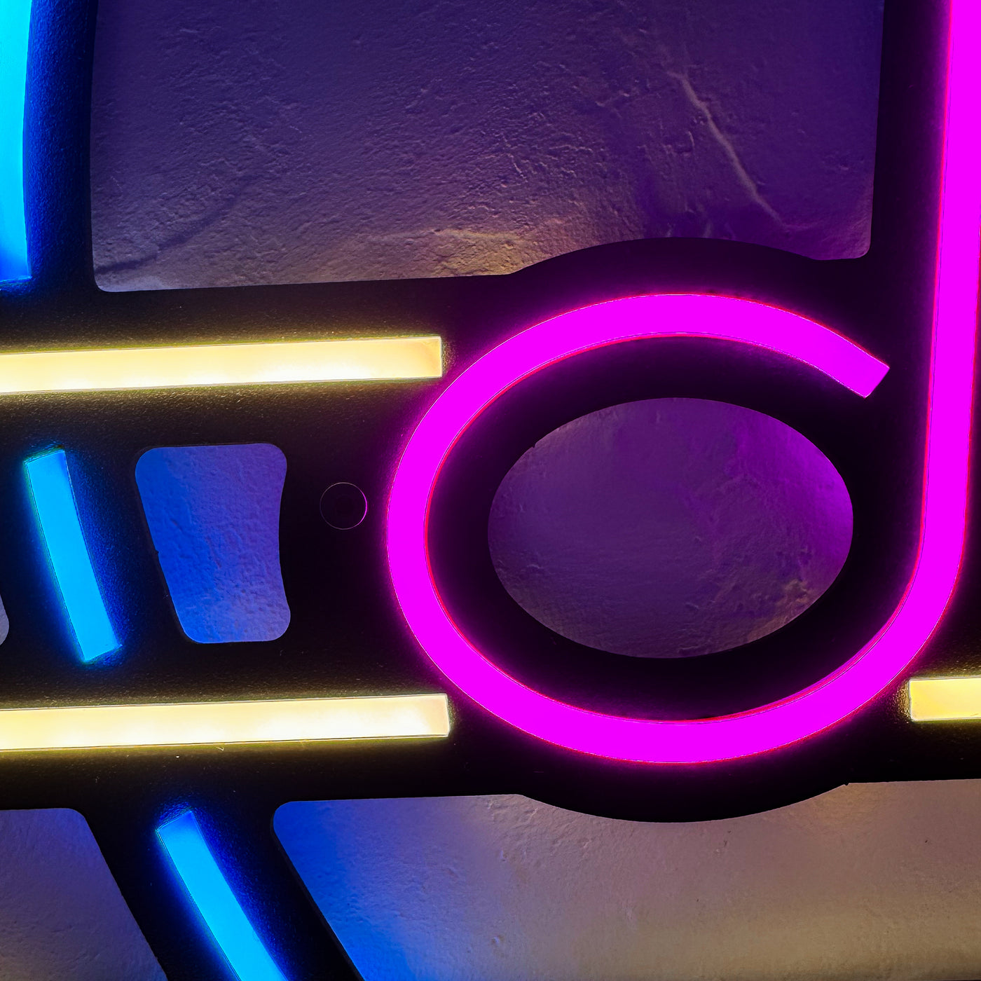 Solfeggio Neon Wall Art