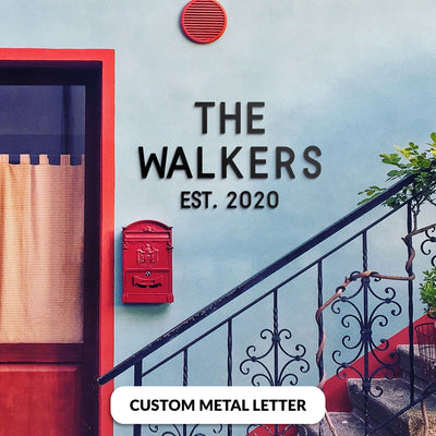 Custom Metal Letter