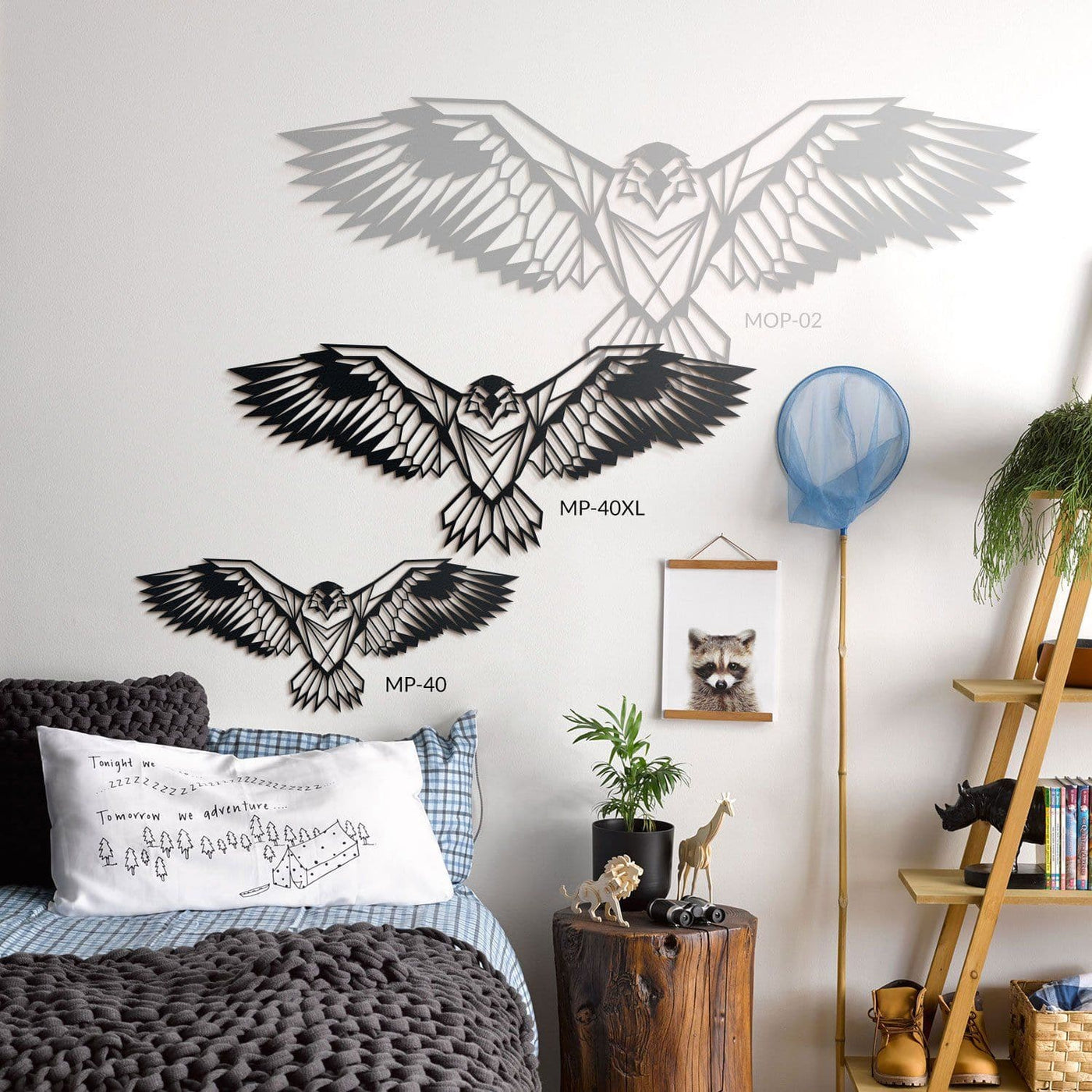 Eagle Metal Large Wall Art