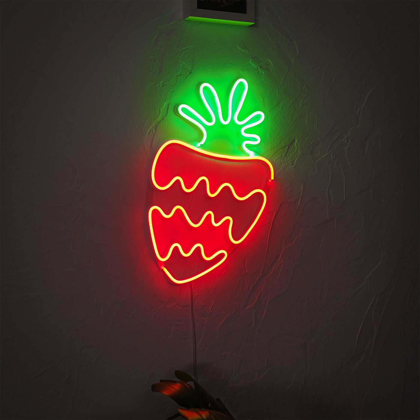 Strawberry Neon Wall Art