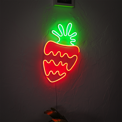 Strawberry Neon Wall Art
